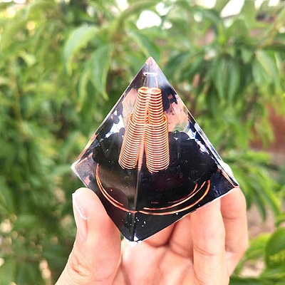 Orgonite Pyramid Resin Energy Generators PW-WGEB768-01-1