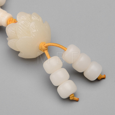 4-Loop Wrap Style Buddhist Jewelry BJEW-S125-14-1