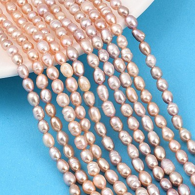 Natural Cultured Freshwater Pearl Beads Strands PEAR-F020-11-1