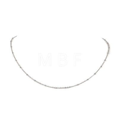 304 Stainless Steel Slider Necklace Makings AJEW-JB01272-02-1