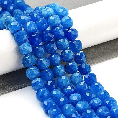 Natural White Jade Beads Strands G-H028-A09-23-1