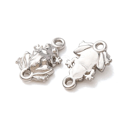304 Stainless Steel Connector Charms STAS-N124-54P-1