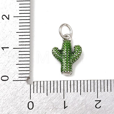 Brass Enamel Pendants KK-P339-22P-02-1