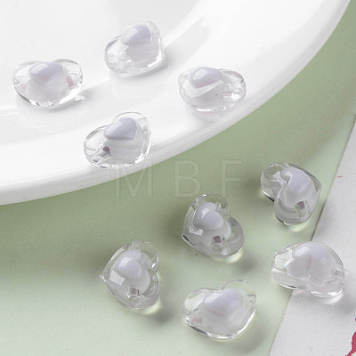 Transparent Acrylic Beads TACR-S152-08A-06-1
