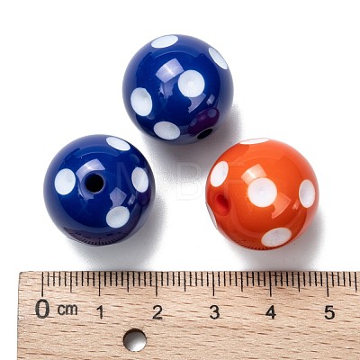 Chunky Bubblegum Acrylic Beads SACR-S146-20mm-M-1
