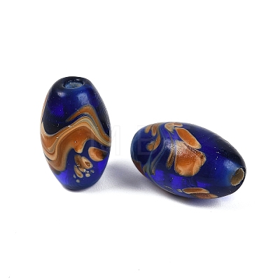 Opaque Handmade Lampwork Beads BLOW-D006-05B-1