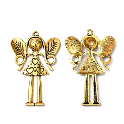 Tibetan Style Alloy Large Fairy Pendants K0971032-1