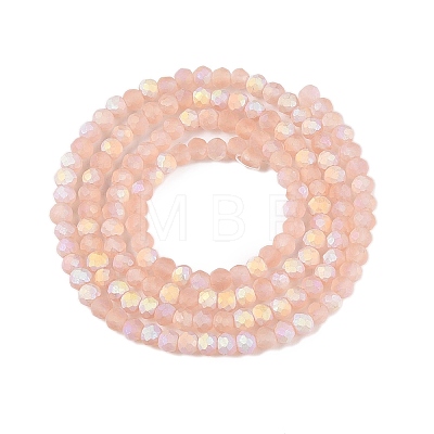 Transparent Glass Beads Strands EGLA-A044-T1mm-MB21-1