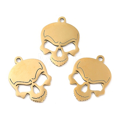 Halloween Ion Plating(IP) 316L Surgical Stainless Steel Pendants STAS-D078-18G-1