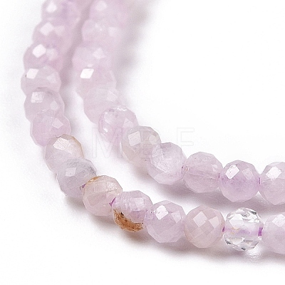 Natural Kunzite Beads Strands X-G-C009-A09-1