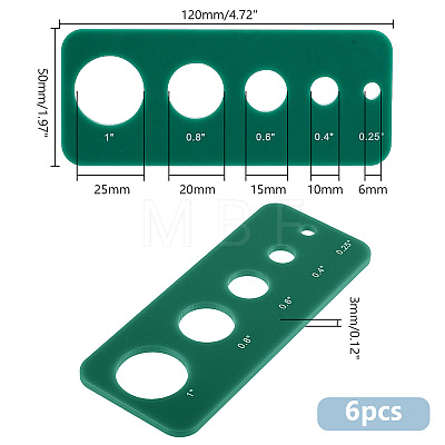 Acrylic Safety Eye Insertion Tool for Toy Making TOOL-WH0136-123B-1