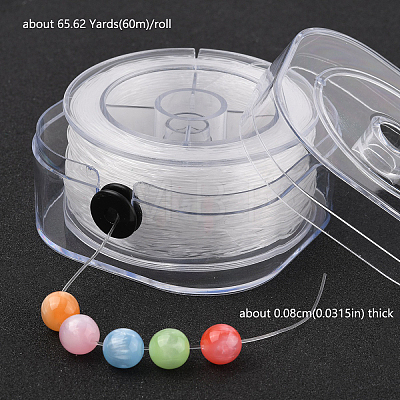 Round Elastic Crystal Thread EW-YW0002-C02-04-1