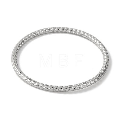 304 Stainless Steel Bangles for Women BJEW-B104-28P-1