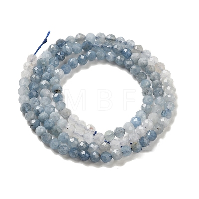 Natural Aquamarine Beads Strands G-B074-B06-01-1