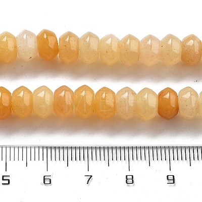 Natural Topaz Jade Beads Strands G-P559-A03-01-1