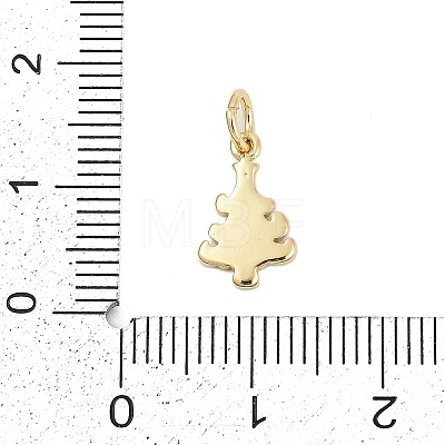 Brass Enamel Charms KK-G522-19G-1