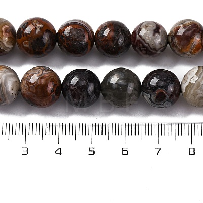 Natural Mexico Crazy Agate Beads Strands G-L615-A01-04-1