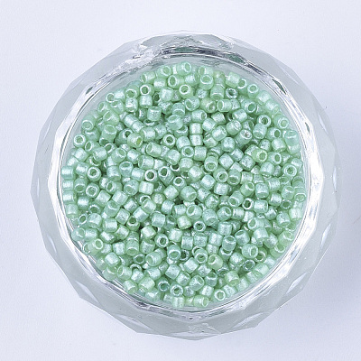 Pearlized Cylinder Seed Beads SEED-Q036-02A-E02-1