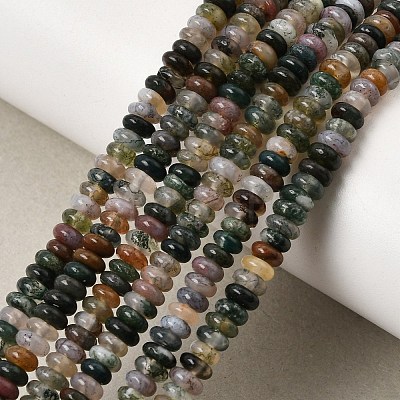 Natural Indian Agate Beads Strands LS-G-N0173-04-2x4mm-1