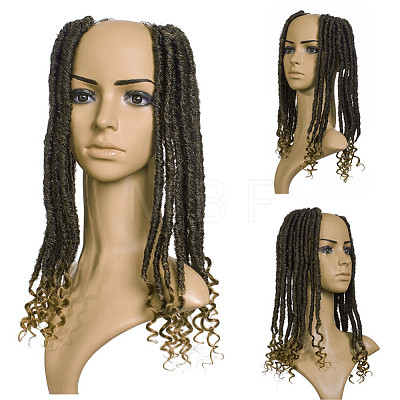 Curly Faux Locs Crochet Hair OHAR-G005-12C-1