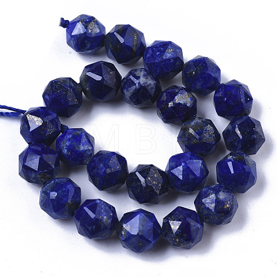 Natural Lapis Lazuli Beads Strands X-G-N327-03A-05-1