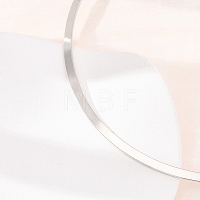 304 Stainless Cuff Choker Necklaces SA-CBA725A-22P-1