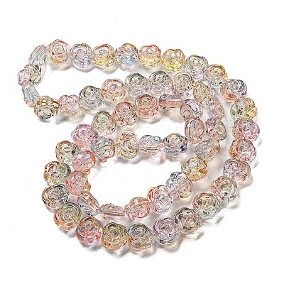 Glass Beads Strands X-GLAA-B018-02C-1