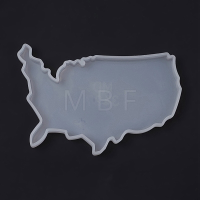 Map Coasters Silicone Molds DIY-O019-08-1