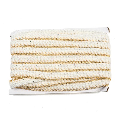 Polyester Crochet Lace Trim OCOR-Q058-14-1