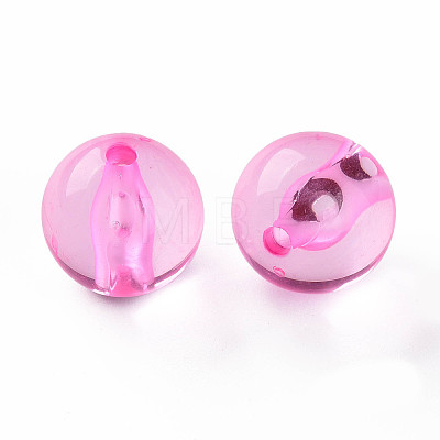 Transparent Acrylic Beads MACR-S370-A16mm-708-1