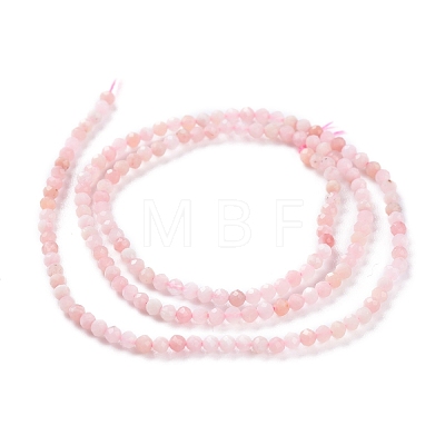 Natural Pink Opal Beads Strands G-A026-A07-2mm-1