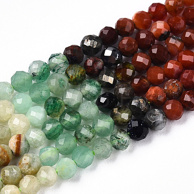 Natural Mixed Gemstone Beads Strands G-D080-A01-02-14-1