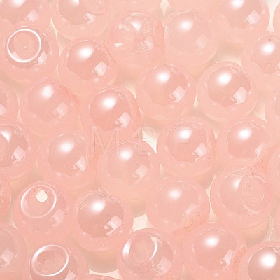 Opaque Acrylic Beads OACR-G012-03H-1