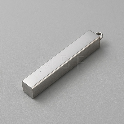 304 Stainless Steel Pendants STAS-WH0027-74P-1