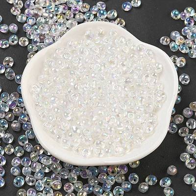 6/0 Inside Colours Fringe Glass Seed Beads X1-SEED-A034-03K-1