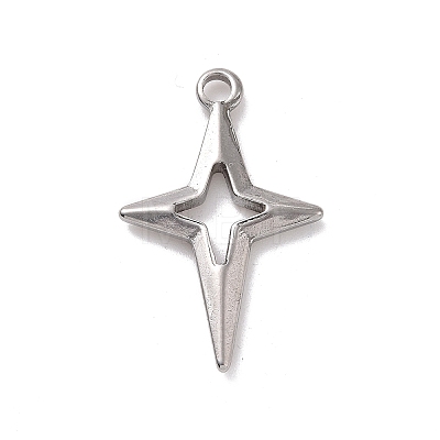 Non-Tarnish 304 Stainless Steel Pendants X-STAS-E169-17P-1