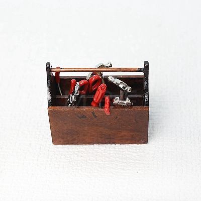 1:12 Mini Miniature Toy Mini Toolbox PW-WG21224-01-1