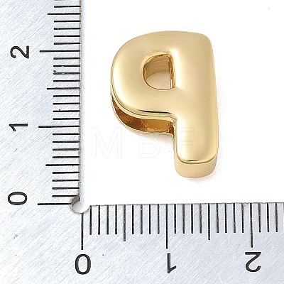 Brass Slide Charms KK-D289-67G-P-1