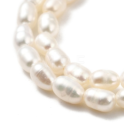 Natural Cultured Freshwater Pearl Beads Strands PEAR-I007-01O-01B-1