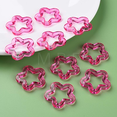 Transparent Acrylic Beads MACR-S373-24-B04-1