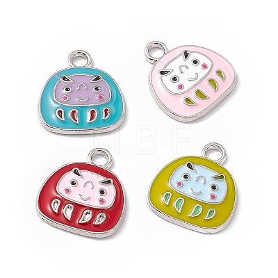 Alloy Enamel Pendants ENAM-H039-04P-1