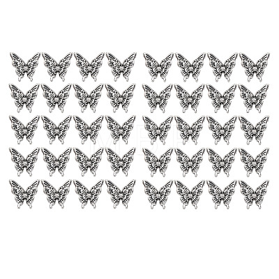 40Pcs Tibetan Style Alloy Beads FIND-FP0001-10-1