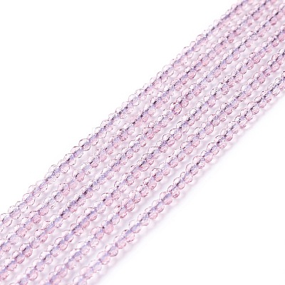 Transparent Glass Beads Strands GLAA-C019-01A-01-1