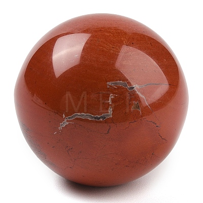 Natural Red Jasper Sphere Beads G-I367-07H-1