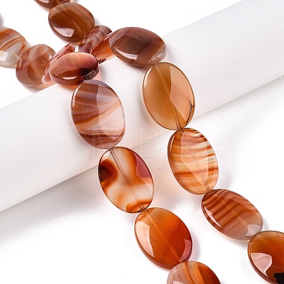 Natural Agate Dyed Beads Strands G-T138-200-1