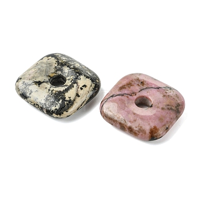 Natural Rhodonite Pendants GG-D003-B02-08-1
