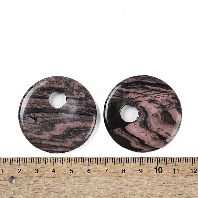 Natural Rhodonite Pendants G-C140-10E-1