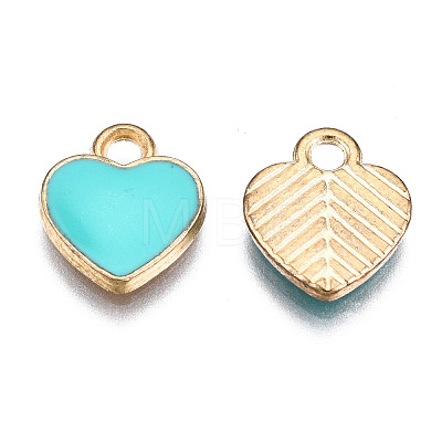 Alloy Enamel Charms ENAM-S121-041F-1