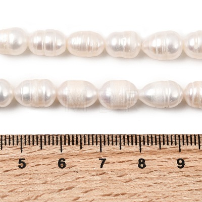 Natural Cultured Freshwater Pearl Beads Strands PEAR-F020-05C-1