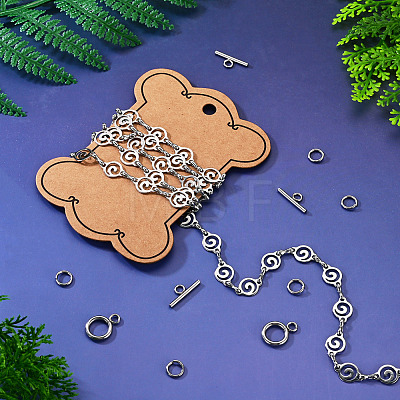 DIY Chain Necklace/Bracelets Kits DIY-TA0015-95P-1